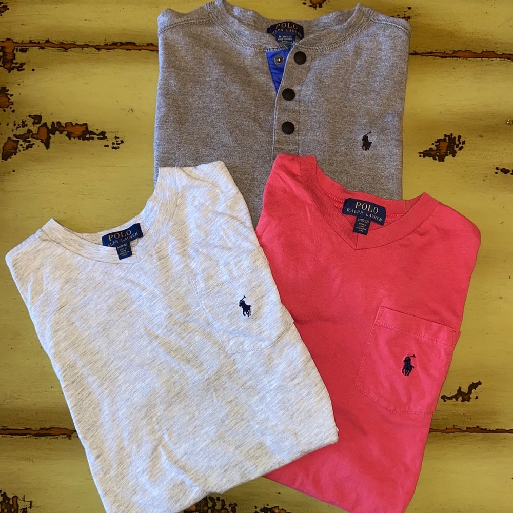 Bundle of 3 Polo shirts size Boys M 10-12